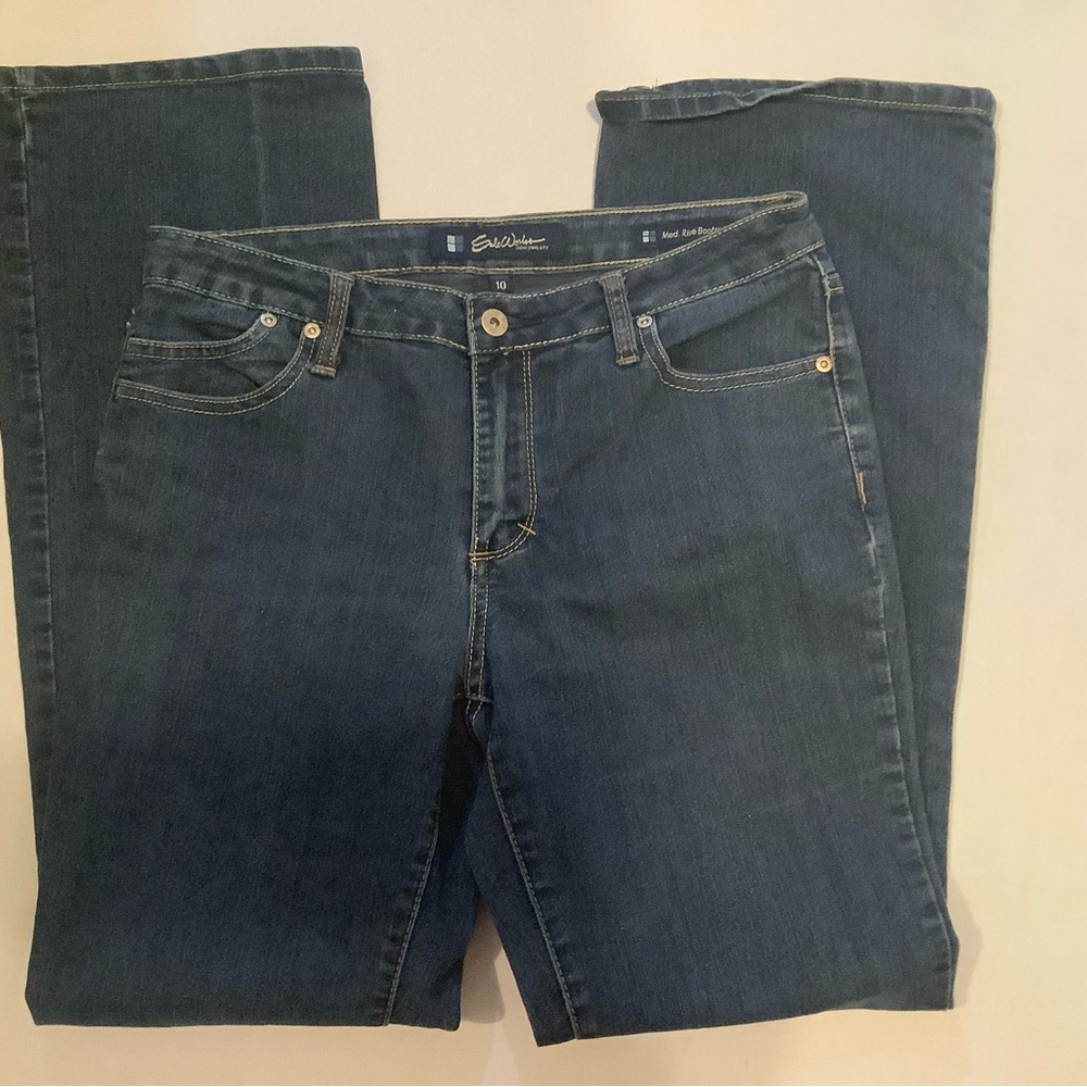 Salt Works Ladies Blue Jeans Size 10 Blue    1046